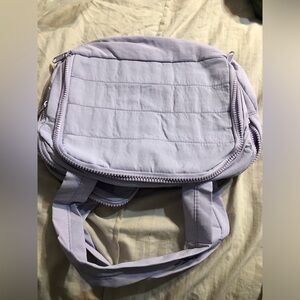 New In Bag Lavender Quilted Women's Bag
